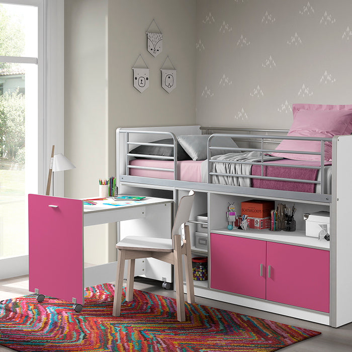 LUCEVI - Bonny 91 Halfhoogslaper 90x200cm - Fuchisa