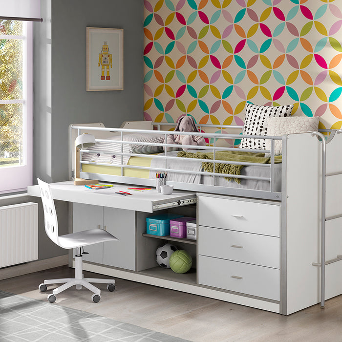 LUCEVI - Bonny 95 Halfhoogslaper 90x200cm - Wit