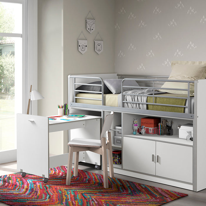 LUCEVI - Bonny 91 Halfhoogslaper 90x200cm - wit