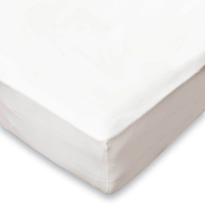 LINNICK Ledikant Baby Hoeslaken Jersey Stretch - ivoor 70x140|150cm