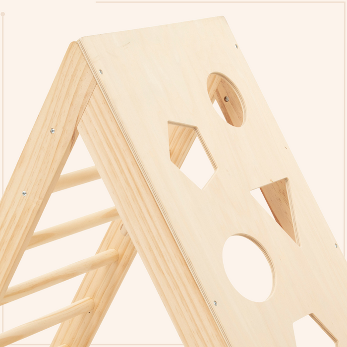 MISOU Pikler Klimboog met Klimrek Montessori Triangle Klimframe Bab...