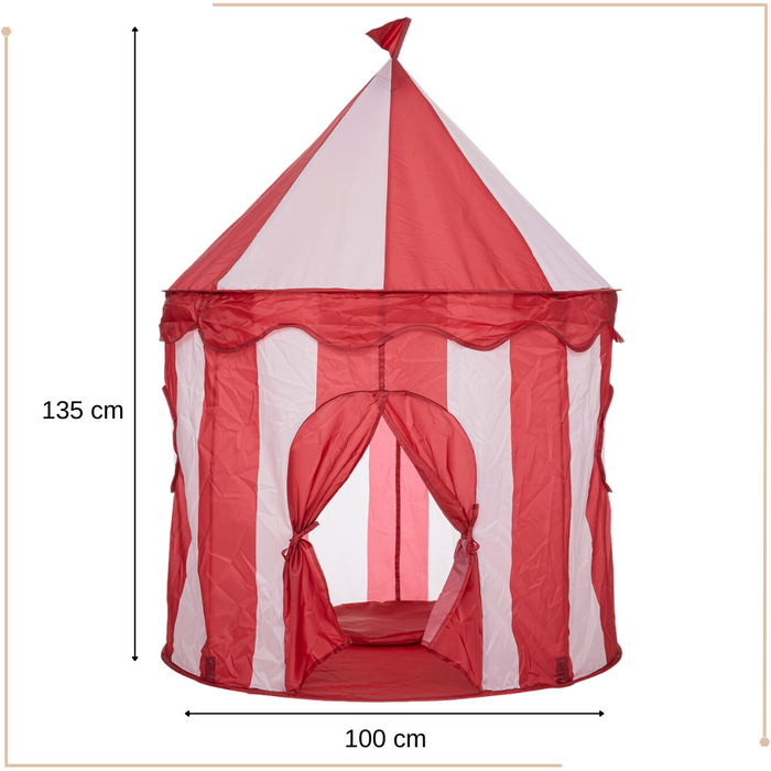 MISOU Kinder Speeltent Tipi Tent kinderen Unisex Pop up tent Rood|W...