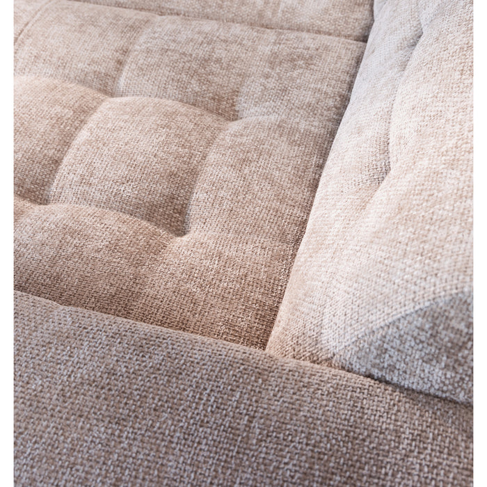 Cosmopolitan Design Chicago 4-zitsbank - Chenille - Lichtbeige