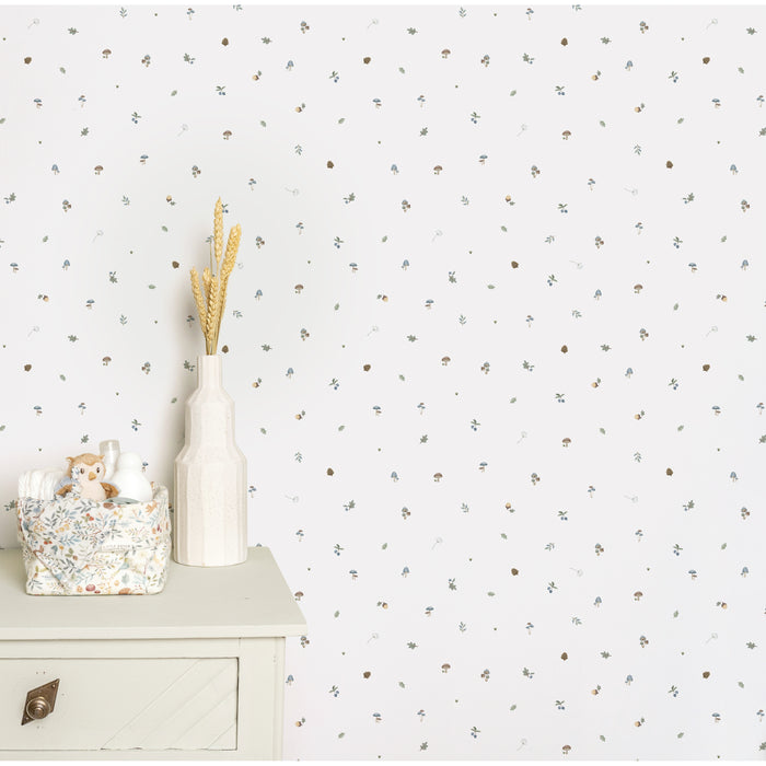 Little Dutch Forest Treasures Behang Kinderkamer - Natuur - 10mx52cm -