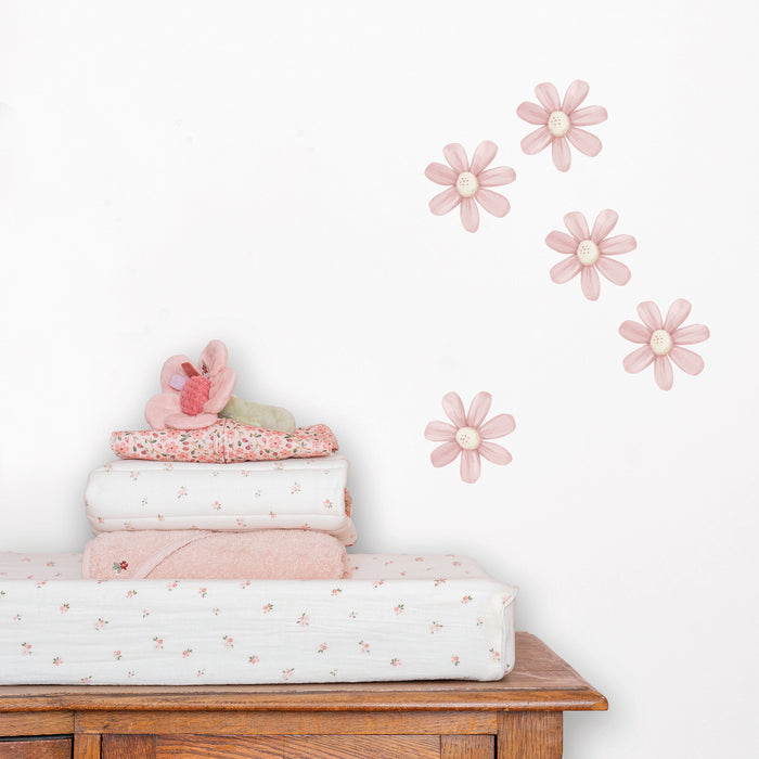 Little Dutch Fairy Garden Muurstickers - 21x30cm - Bloemen