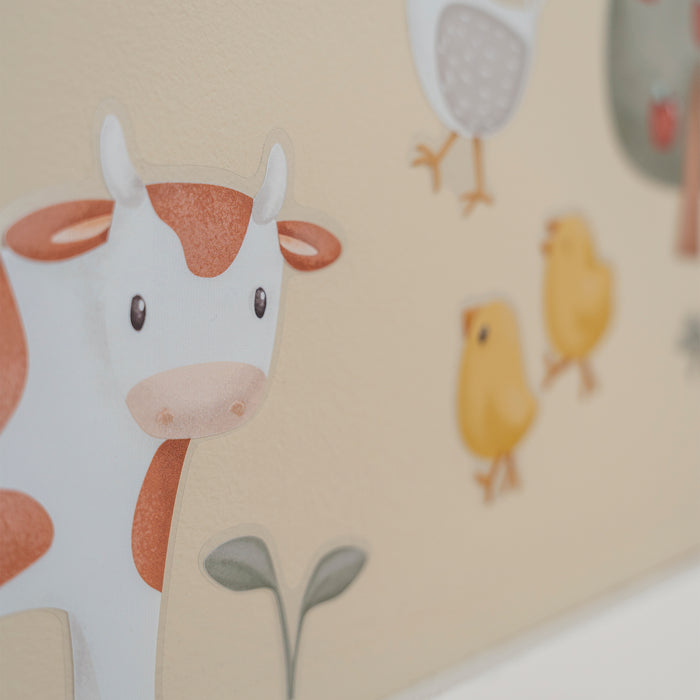 Little Dutch Little Farm Muurstickers - 42x30cm - Dieren en Boerderij