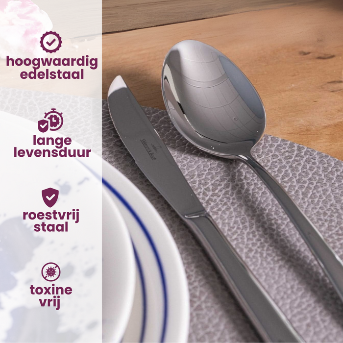 Villeroy & Boch Bestekset Piemont - RVS - 4-delig