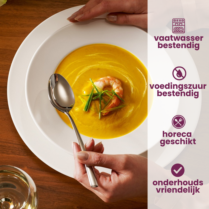 Villeroy & Boch Bestekset Piemont - RVS - 4-delig