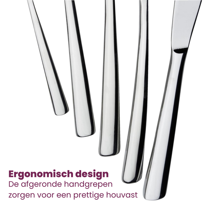 Villeroy & Boch Bestekset Piemont - RVS - 16-delig | 4 personen