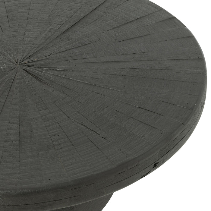 J-Line bijzettafel Bol Shanil - hout - zwart