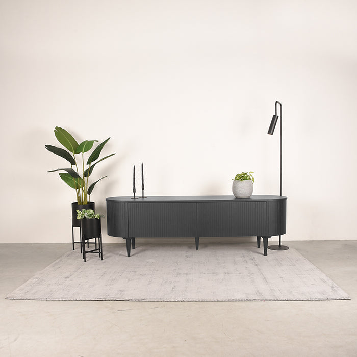 LABEL51 - Tv-Meubel Oliva 180 cm - Zwart Eiken