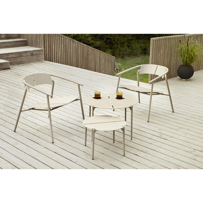 AYTM Novo bijzettafel Ø70 taupe