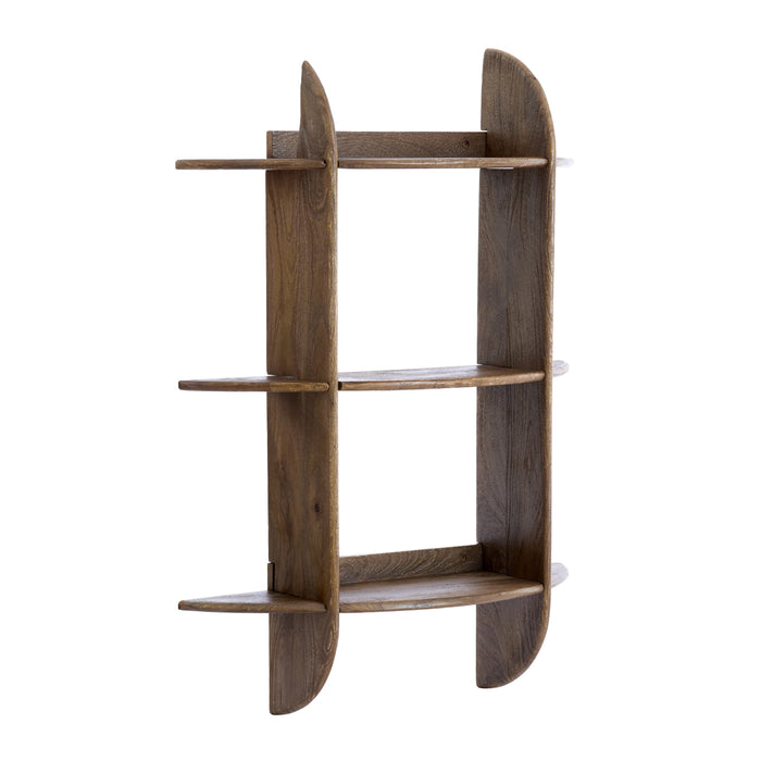 Light & Living - Wandkast PINERO - 100x23x100cm - Bruin