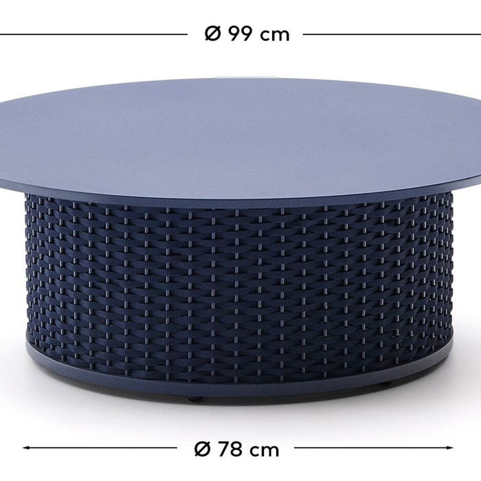 Kave Home Programma Sedalis in Poedercoating blauw