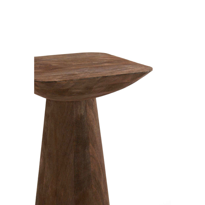 Light & Living - Bijzettafel DEGO - Ø33x53cm - Bruin