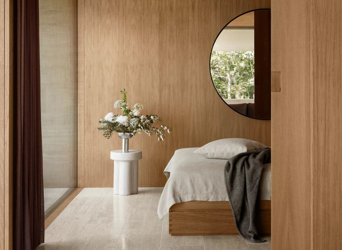 Toru Bijzettafel Fungi Hoog | Bruin | Polystone