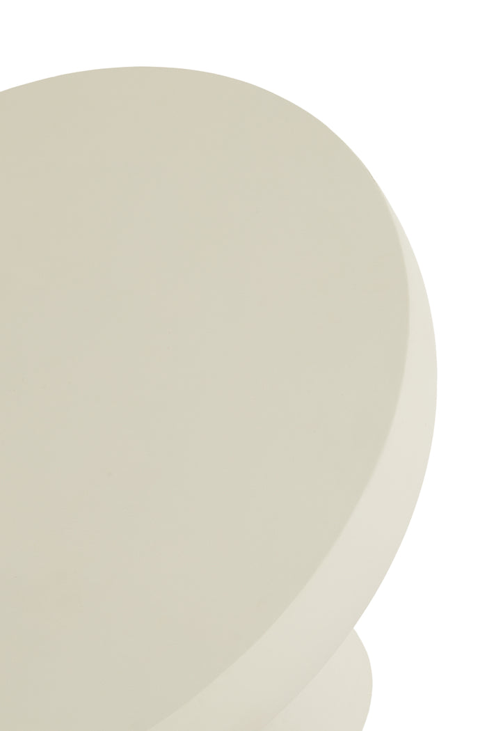 Light & Living - Salontafel MIZUHO - Ø70x35cm - Wit