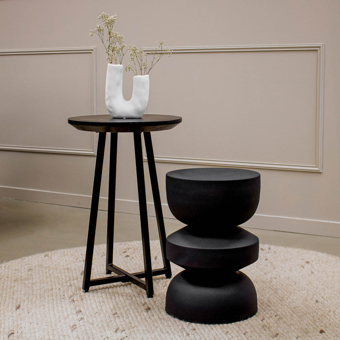 Kick bijzettafel Rav - Zwart