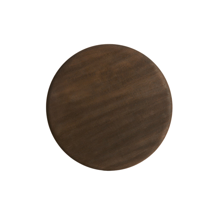 Light & Living - Bijzettafel VEGLIO - Ø35x54cm - Bruin