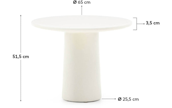 Kave Home Programma Albanella in Cement white