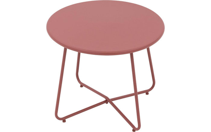 Goossens Tuintafel Must in Aluminium poedercoating rood