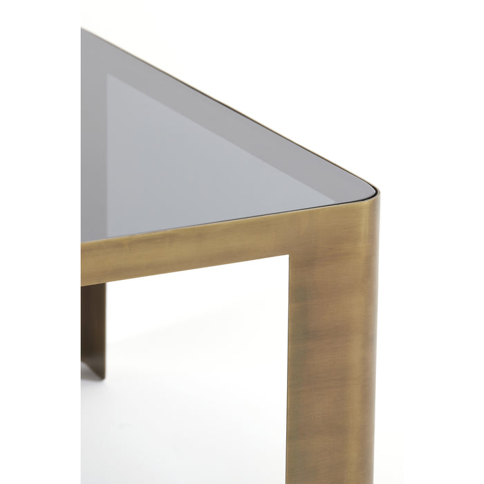 Light & Living - Salontafel OXE - Ø75x40cm - Brons - Set van 2