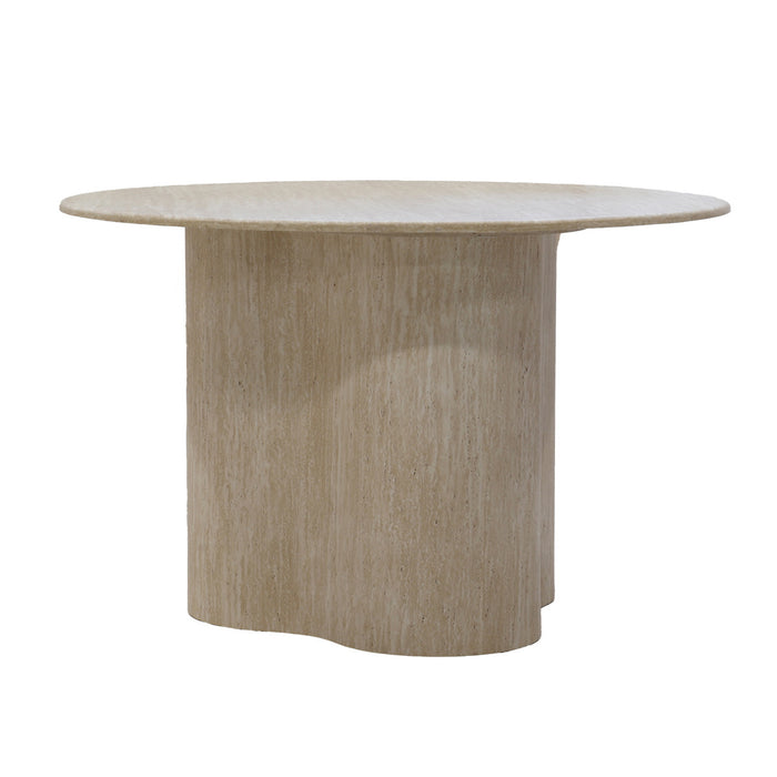 Giga Meubel - Eettafel Organisch - Marmer - 120x120x76cm - Firenze