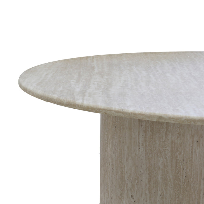 Giga Meubel - Eettafel Organisch - Marmer - 120x120x76cm - Firenze