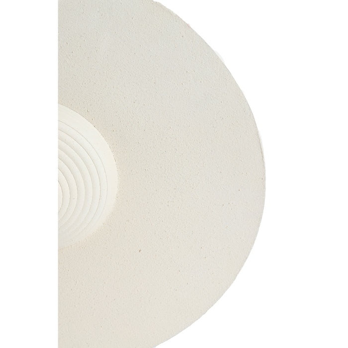 Light & Living - Bijzettafel BAHIA - Ø52x57cm - Wit