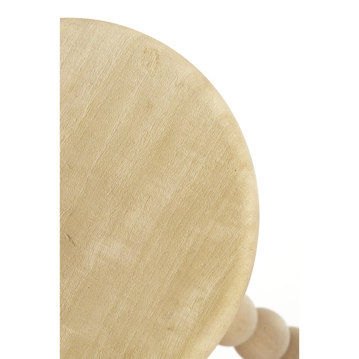 Light & Living - Bijzettafel VEGLIO - Ø35x54cm - Bruin