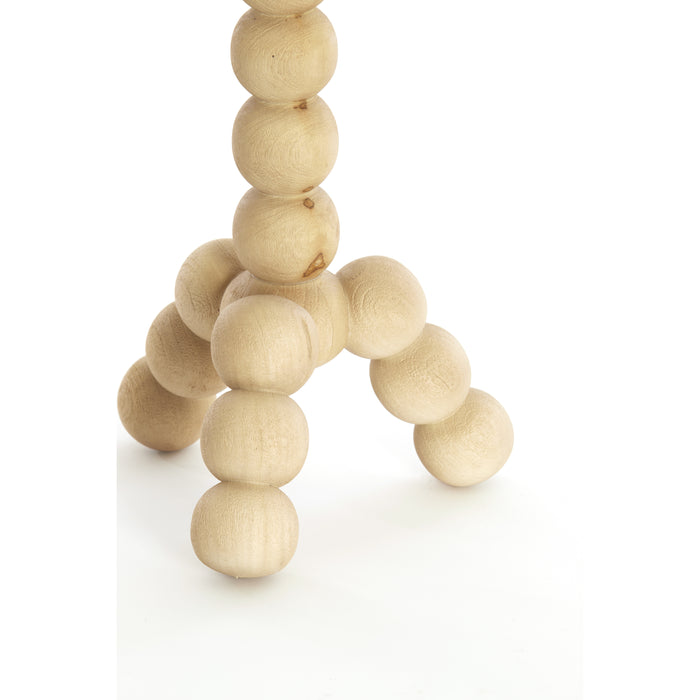 Light & Living - Bijzettafel VEGLIO - Ø35x54cm - Bruin