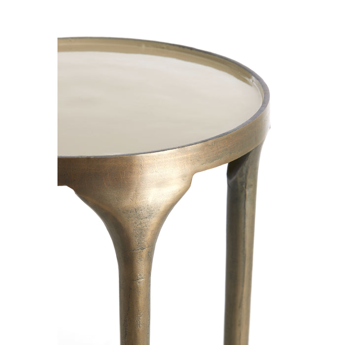 Light & Living - Bijzettafel LAPAZ - Ø40x52cm - Brons - Set van 2