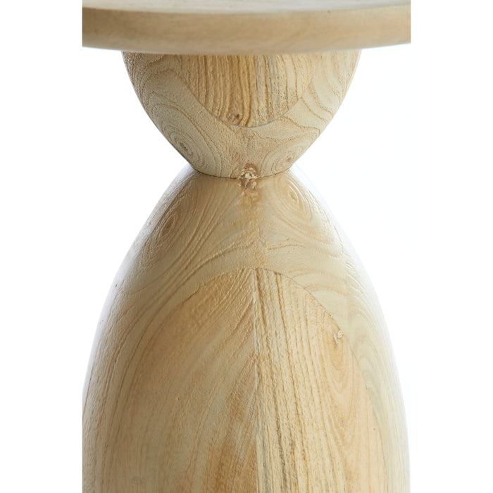 Light & Living - Bijzettafel TORIR - Ø40x50cm - Bruin