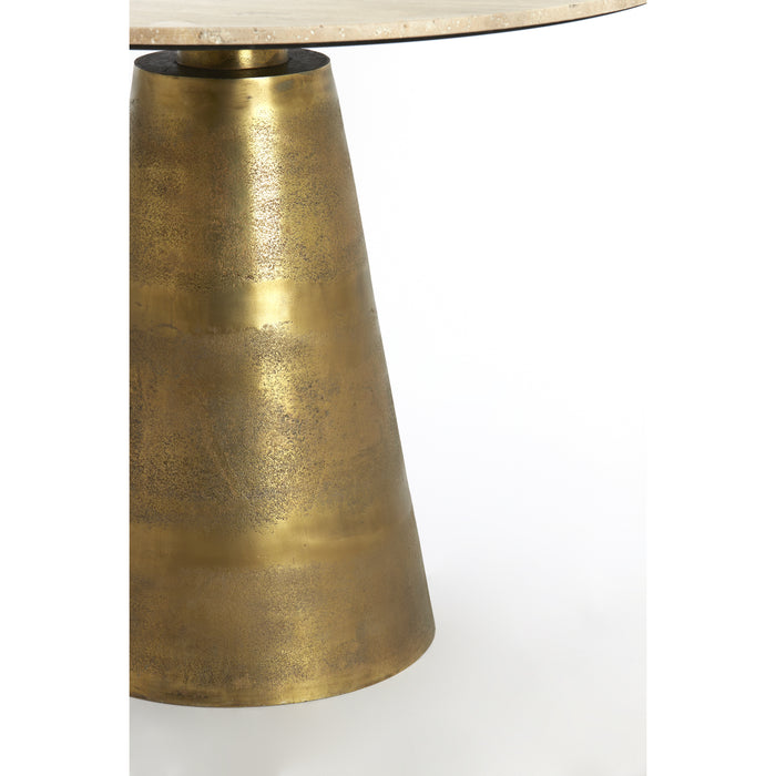 Light & Living - Eettafel YNEZ - Ø120x78cm - Bruin