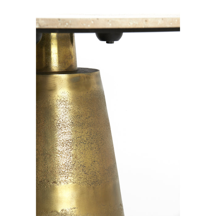 Light & Living - Eettafel YNEZ - Ø120x78cm - Bruin