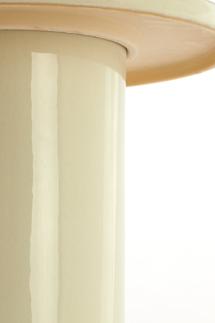 Light & Living - Bijzettafel TUDO - Ø40.5x45.5cm - Wit