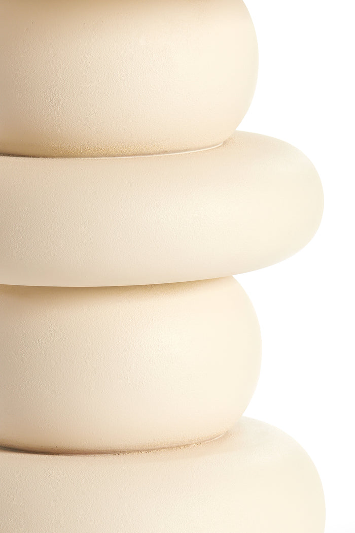 Light & Living - Bijzettafel AZALAS - Ø40x45cm - Wit