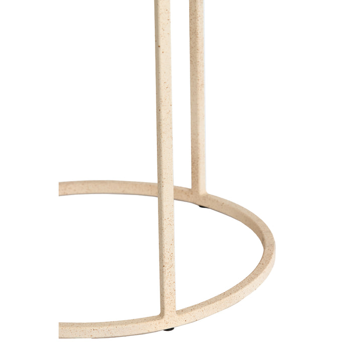 Light & Living - Salontafel SADAR - Ø75x42cm - Bruin - Set van 2