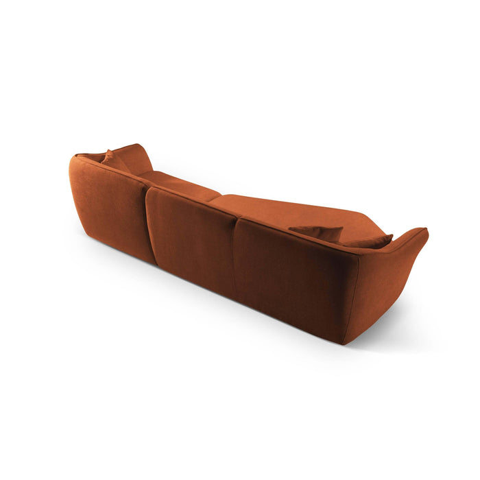 Micadoni Hoekbank Hailey 5-zits links bouclé