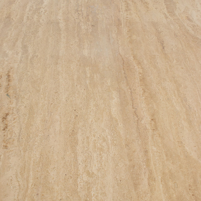 Giga Meubel - Salontafel Travertin - Bruin - 120x65x38cm - Wessel