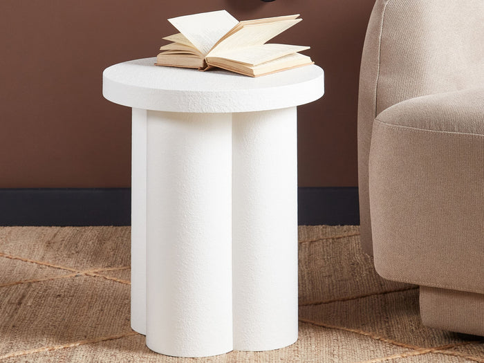 Beliani - ADEL - Bijzettafel - Wit - MDF