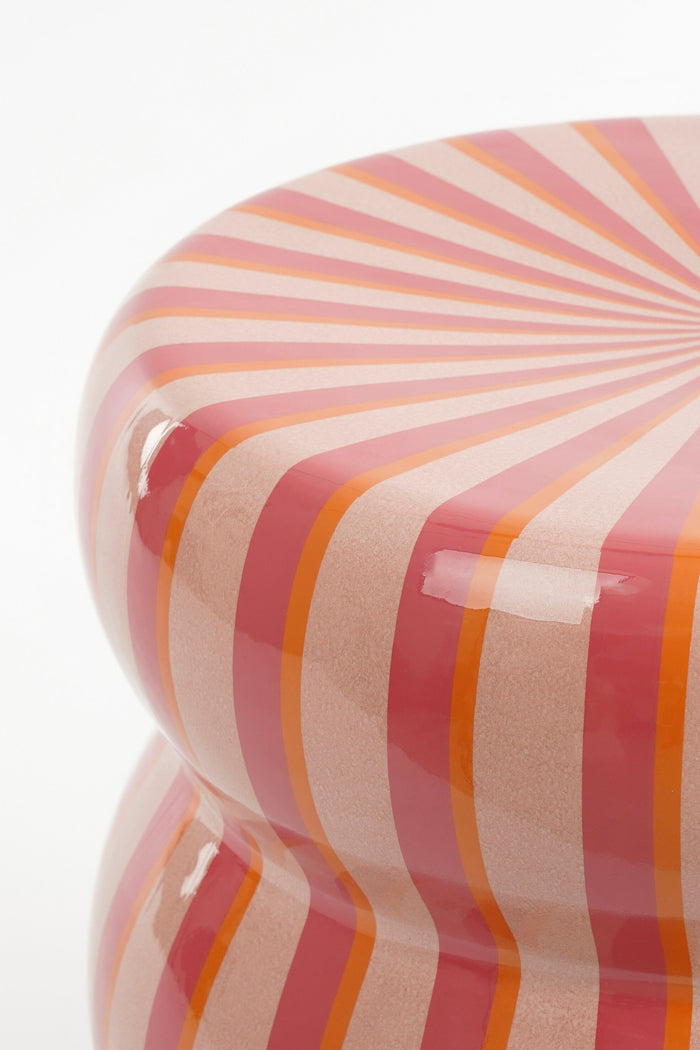 Mica Decorations Skipper Bijzettafel - H44 x Ø32 cm - Keramiek