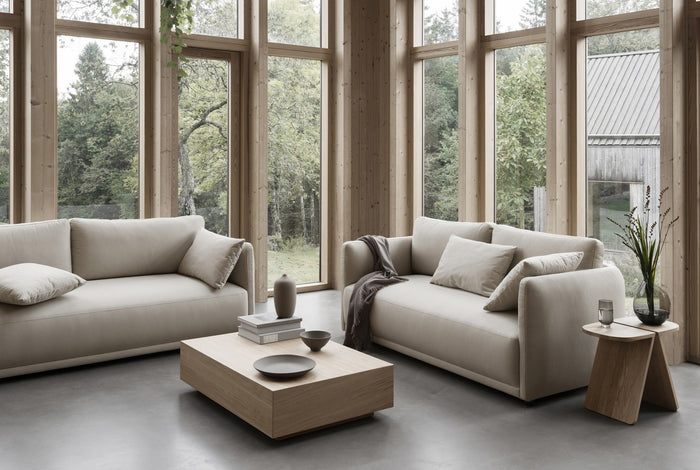 Goba Salontafel Eiken | Bruin | Hout