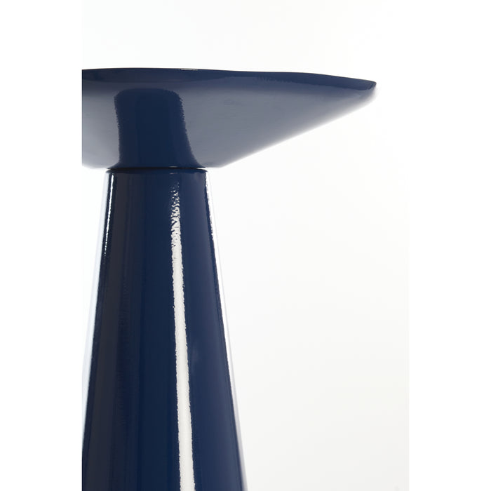Light & Living - Bijzettafel ABALA - Ø28x53cm - Blauw