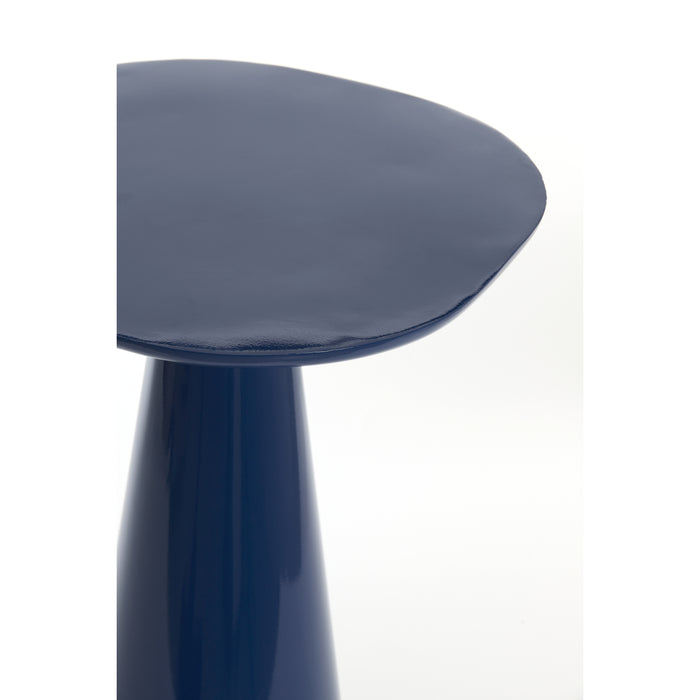 Light & Living - Bijzettafel ABALA - Ø28x53cm - Blauw