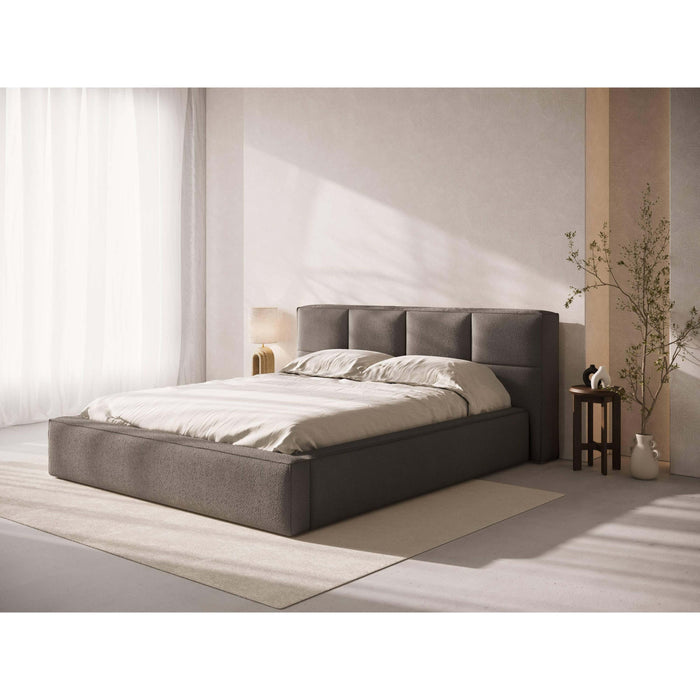 Micadoni Bedframe met opbergvak Simon 140x200 bouclé