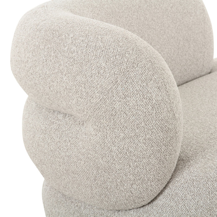 DÉJA Living - Daybed Hout|Stof - Beige - 160x69x82cm - Gjøvik