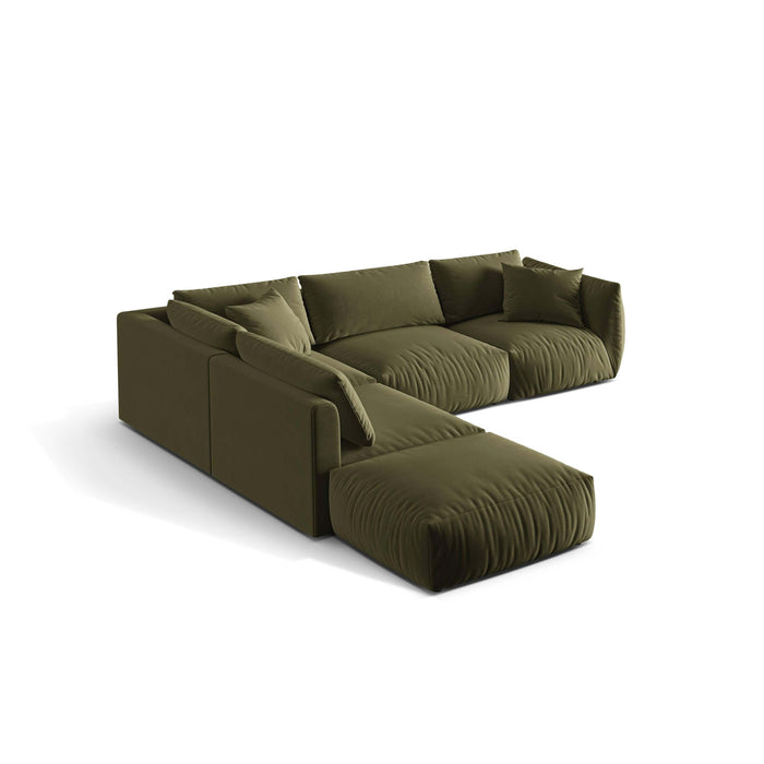 Micadoni Hoekbank Christ 4-zits links velvet