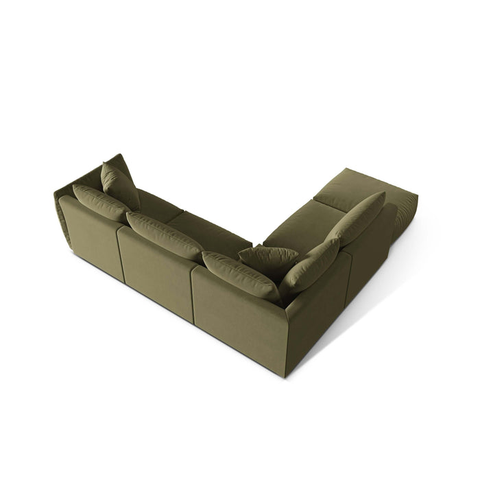 Micadoni Hoekbank Christ 4-zits links velvet