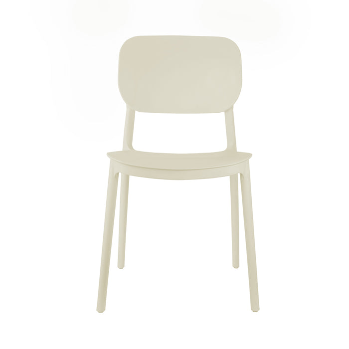 Leitmotiv - Eetkamerstoel Cheer - Gebrokenwit